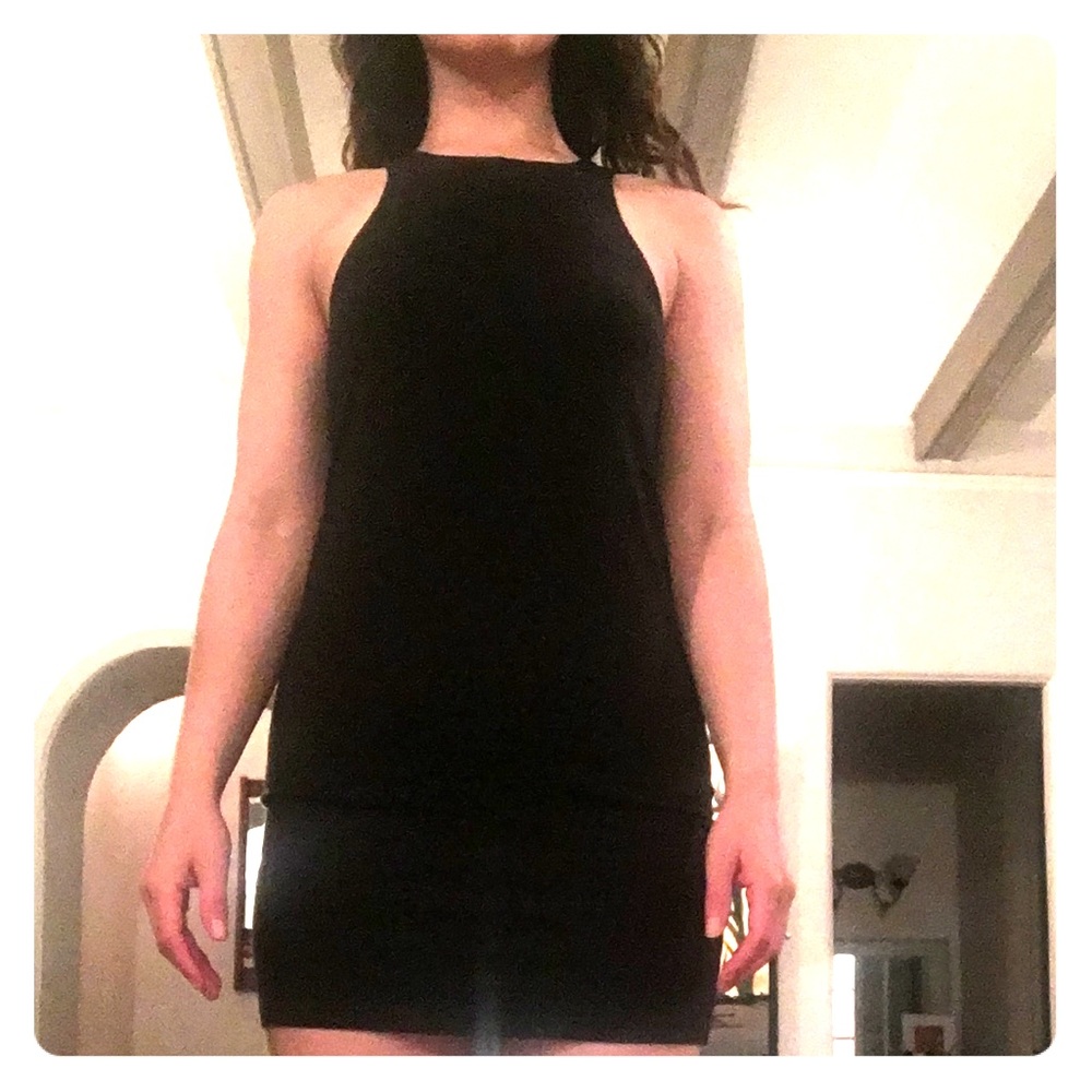 Bodycon racerback dress